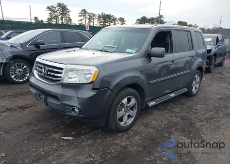 2015 Honda Pilot Ex-L z USA, uszkodzony, nr VIN 5FNYF4H52FB053818
